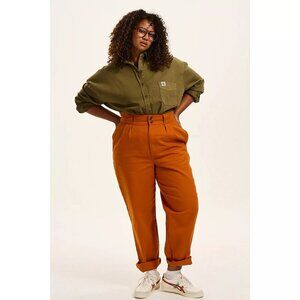 BRAND NEW! Lucy & Yak Addison Tapered Jean: Organic Twill - Autumn Maple US16